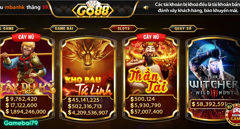 Cổng game nổ hũ Go88 - Hiện thân của sự hoàn mỹ