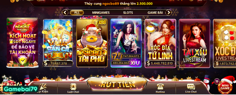 Kho game hấp dẫn với hàng nghìn tựa game cho người chơi trải nghiệm