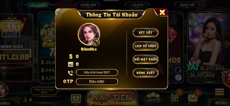 HitClub tai khoan 1