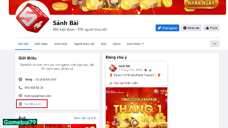 Link truy cập vào cổng game bài đổi thưởng chính chủ