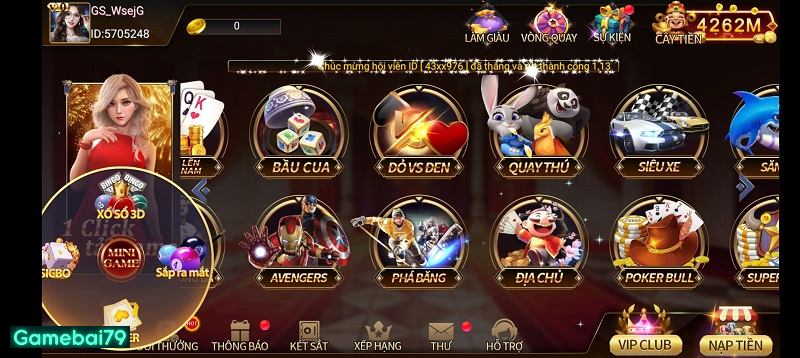 Kho game cá cược chất lượng tại cổng game bài đổi thưởng