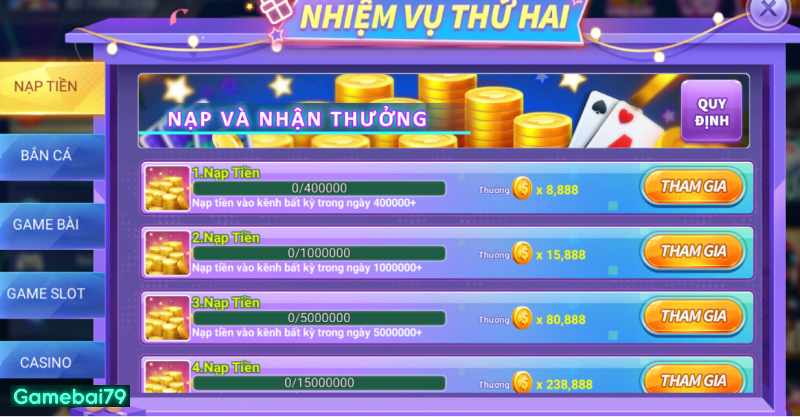 Nhanh tay tham gia ưu đãi khủng tại cổng game đánh bài đổi thưởng