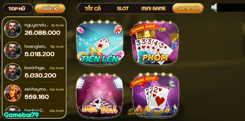 Game đánh bài trực tuyến cực cuốn hút người chơi