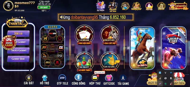 Ưu điểm của cổng game đổi thưởng Thần Tài là gì?