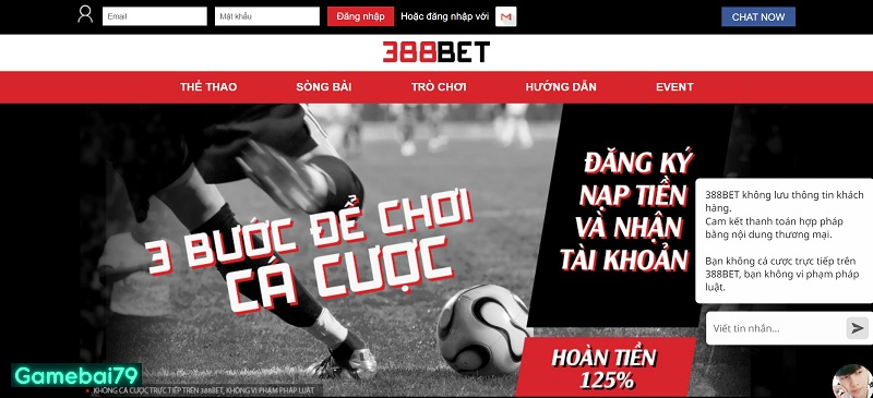 Giới thiệu tổng quan thông tin về nhà cái cá cược uy tín 388Bet 