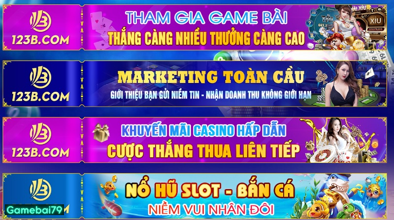 Đa dạng khuyến mãi cho người chơi thoải mái tham gia