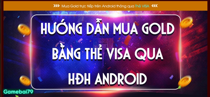 Mua Gold trực tiếp qua thẻ Visa online