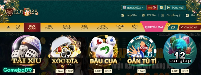 Game dân gian tại nhà cái cá cược gồm những trò chơi thú vị