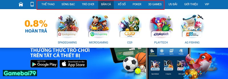 Sơ lược về kho game cá cược ăn tiền tại nhà cái uy tín