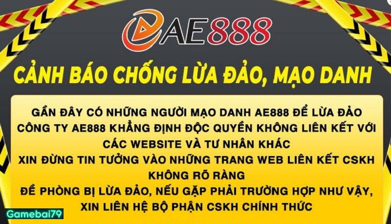 Nhà cái online AE888 có lừa đảo người chơi?