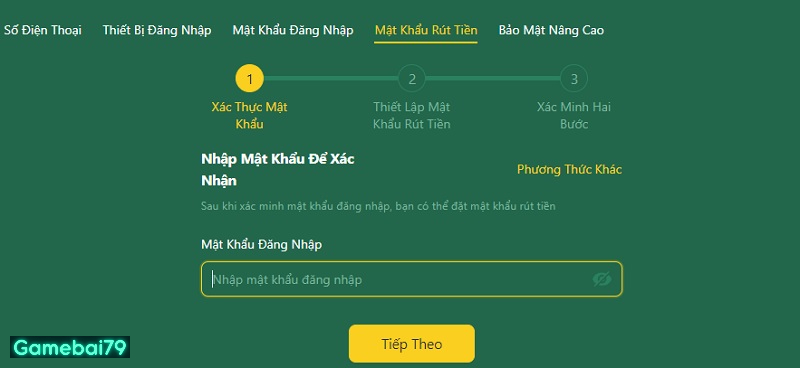 Bạn cần xác nhận thông tin trước khi thực hiện giao dịch rút tiền